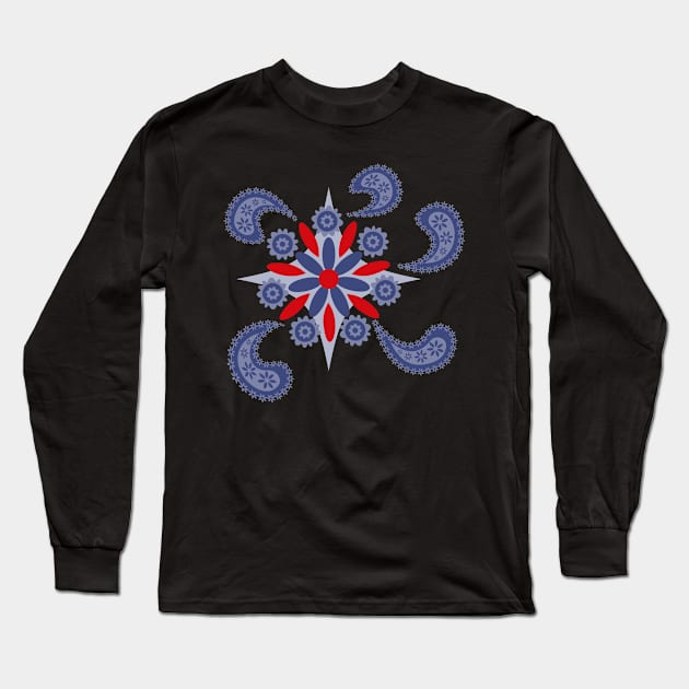 Fantasy flowers and leaves Long Sleeve T-Shirt by Eskimos